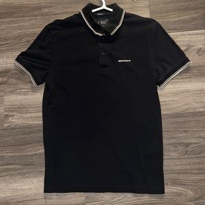 Armani jeans black polo shirt!